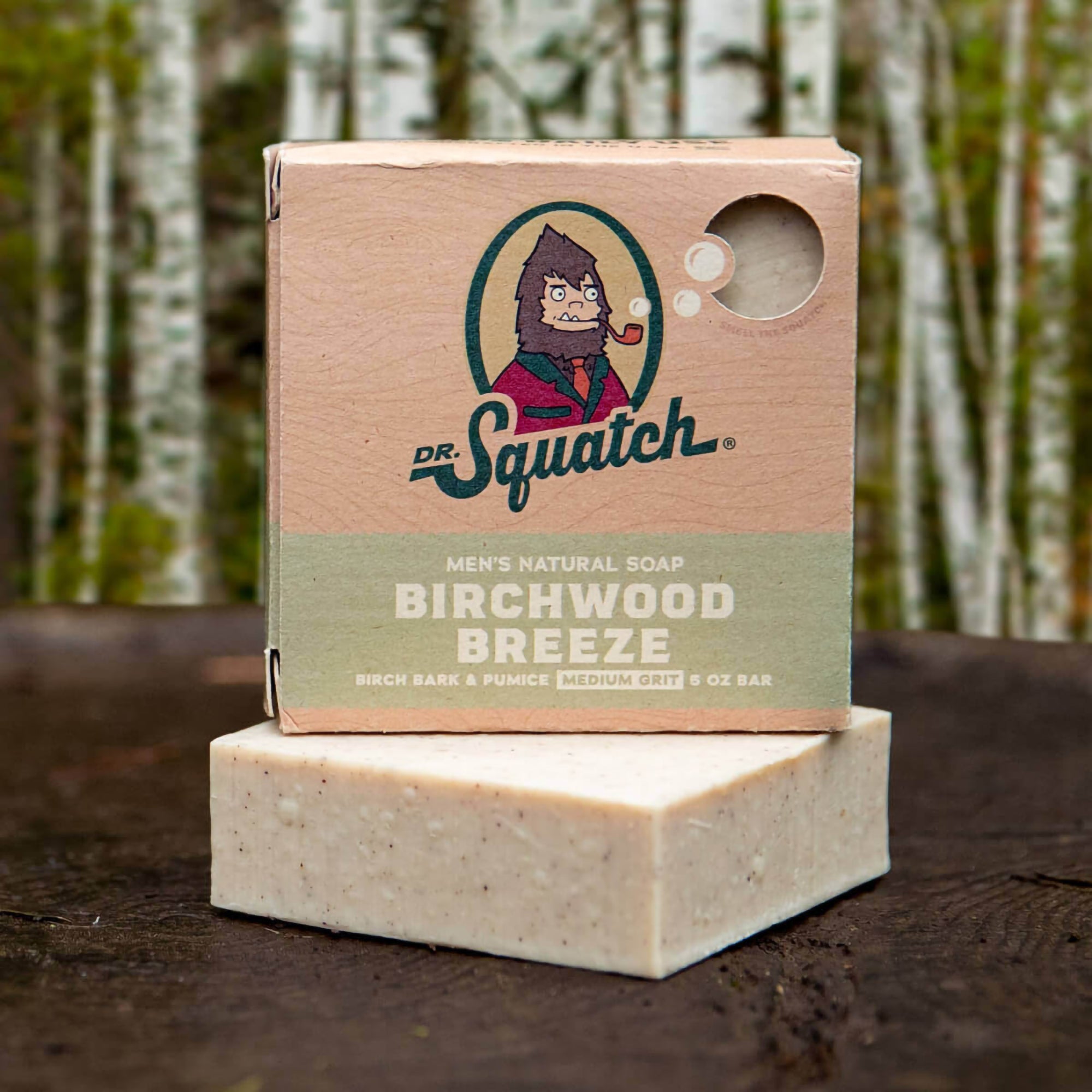 Dr. Squatch Birchwood Breeze Bar Soap / 5OZ