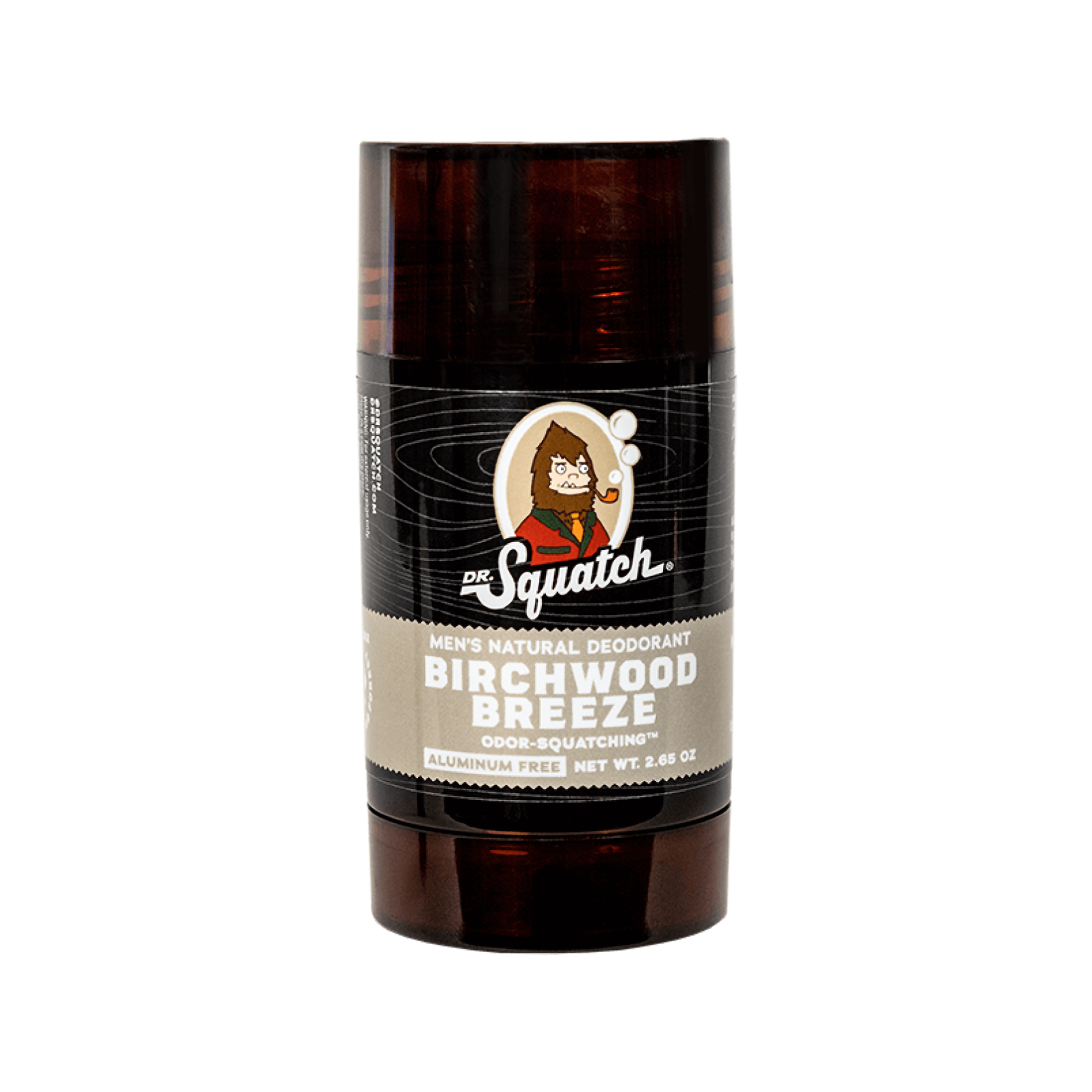 Dr. Squatch Birchwood Breeze Men's Natural Deodorant - 2.65 oz
