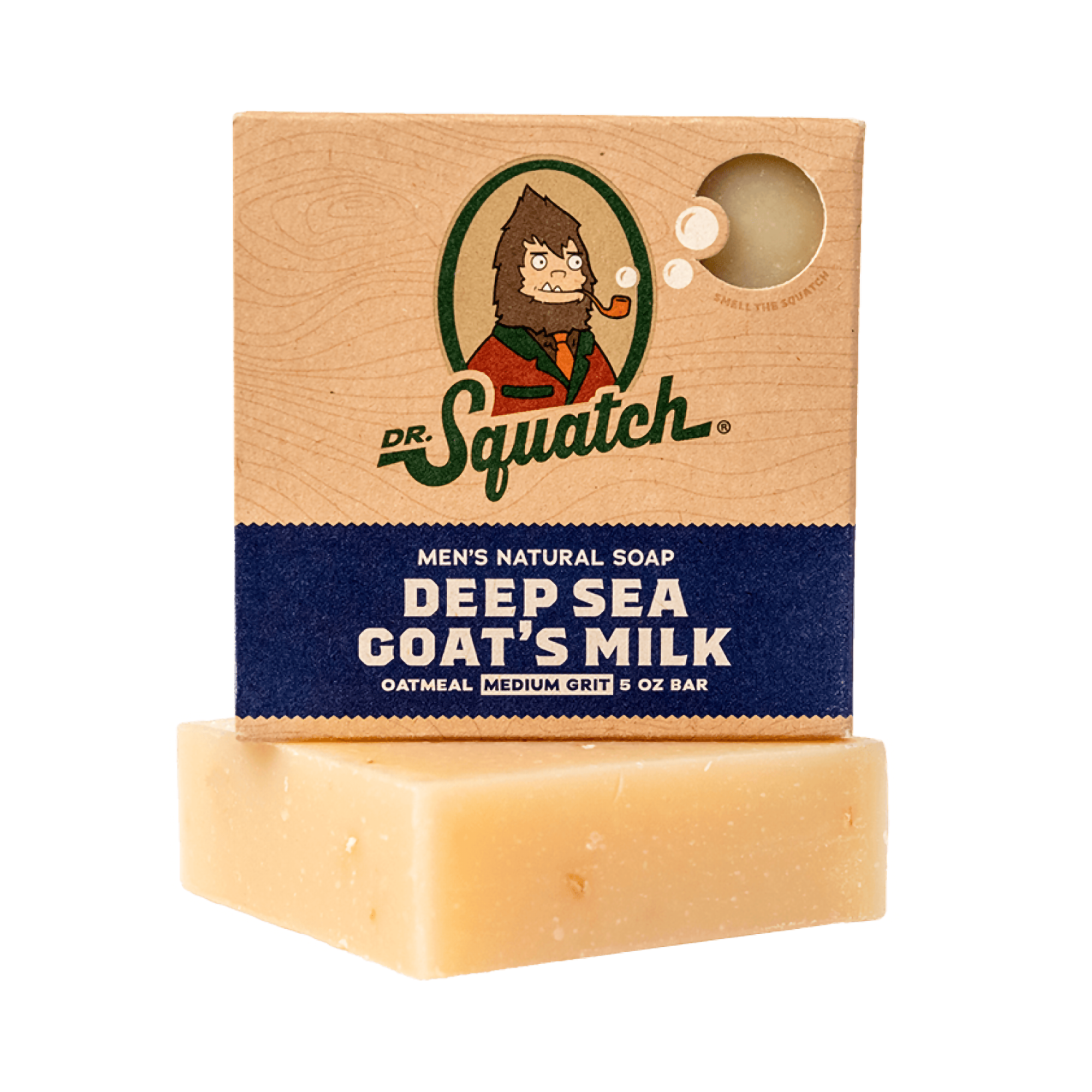 Dr. Squatch Deep Sea Goat's Milk Bar Soap / 5OZ