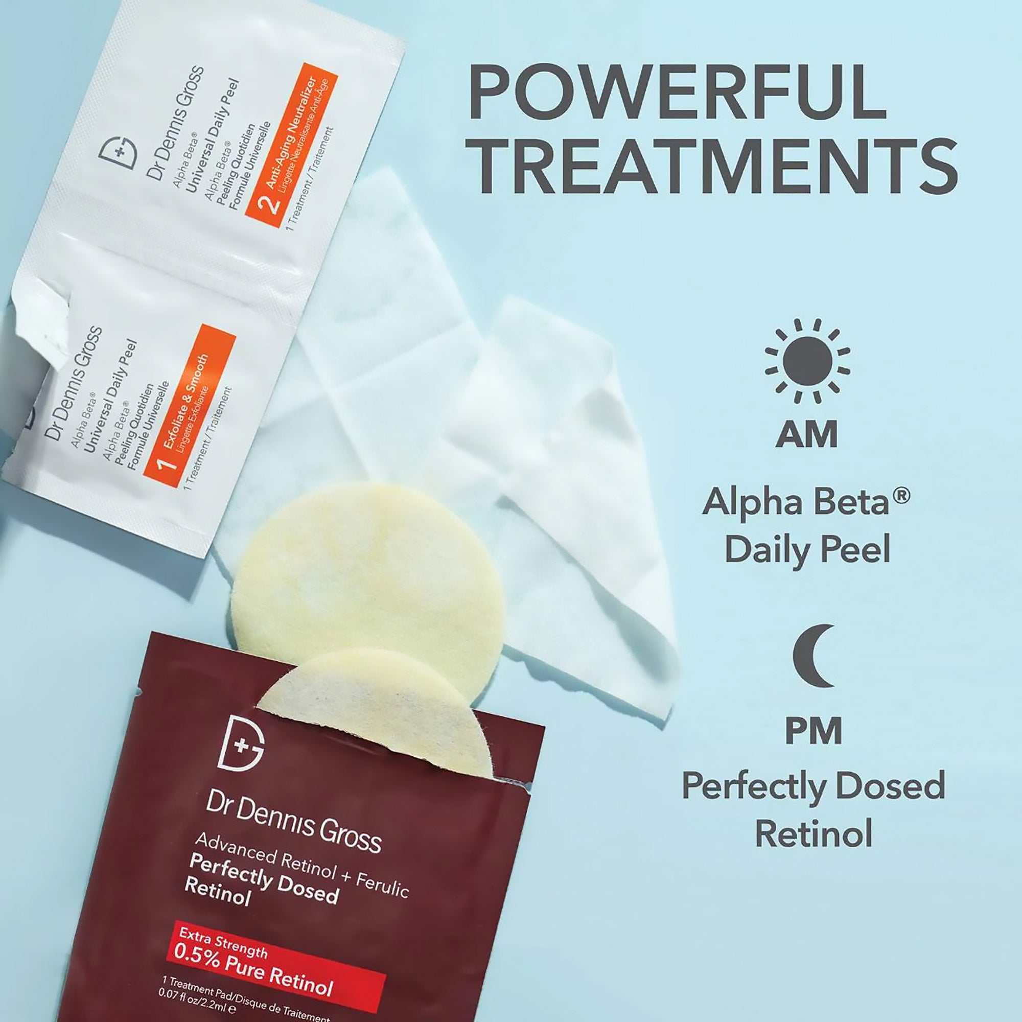 Dr. Dennis Gross Skincare Advanced Retinol + Ferulic Perfectly Dosed Retinol Extra Strength 0.5% / 8 app