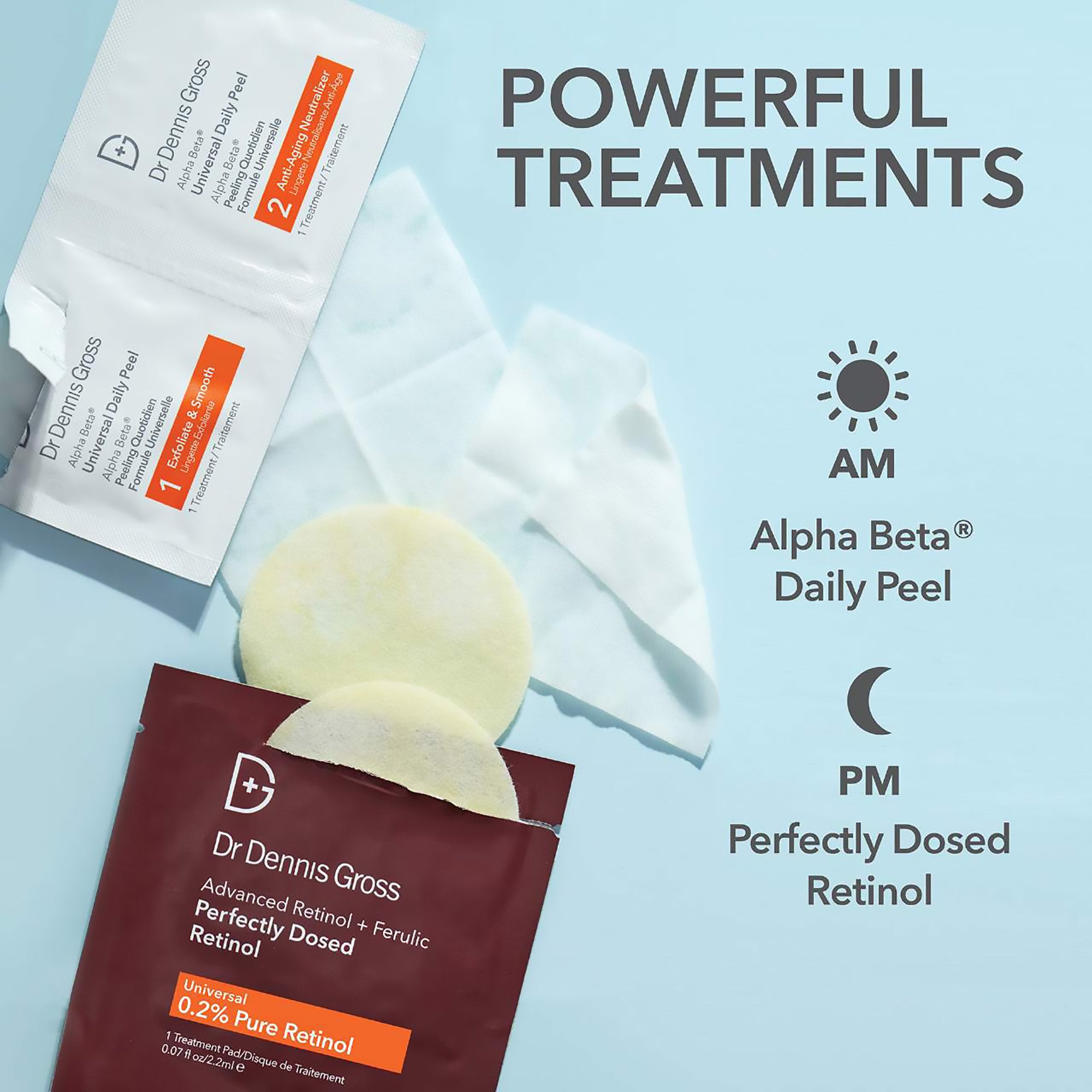 Dr. Dennis Gross Skincare Advanced Retinol + Ferulic Perfectly Dosed Retinol Universal 0.2% / 8 app
