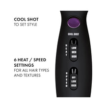 Hot Tools Tourmaline Tools 2000 Turbo Ionic Dryer - Black / BLACK 1043VK1