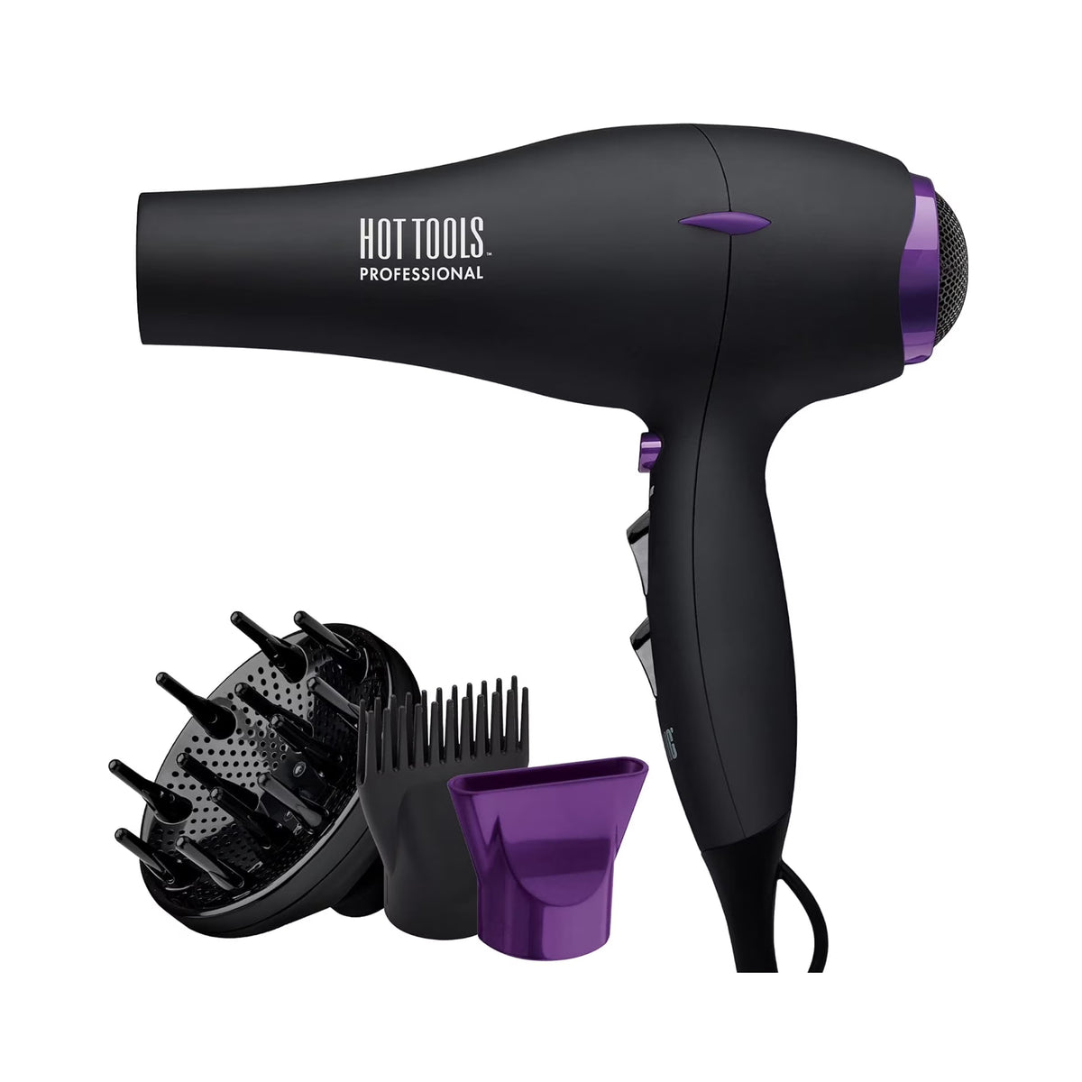 Hot Tools Tourmaline Tools 2000 Turbo Ionic Dryer - Black / BLACK 1043VK1