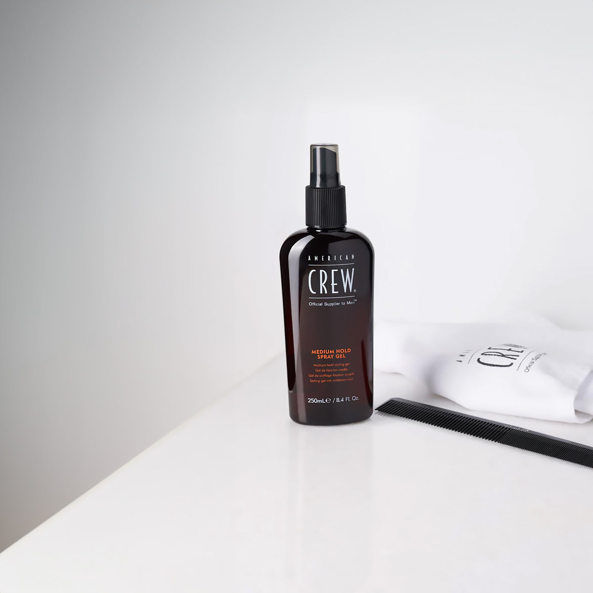 American Crew Medium Hold Spray Gel / 8.4OZ, image 27632520036502
