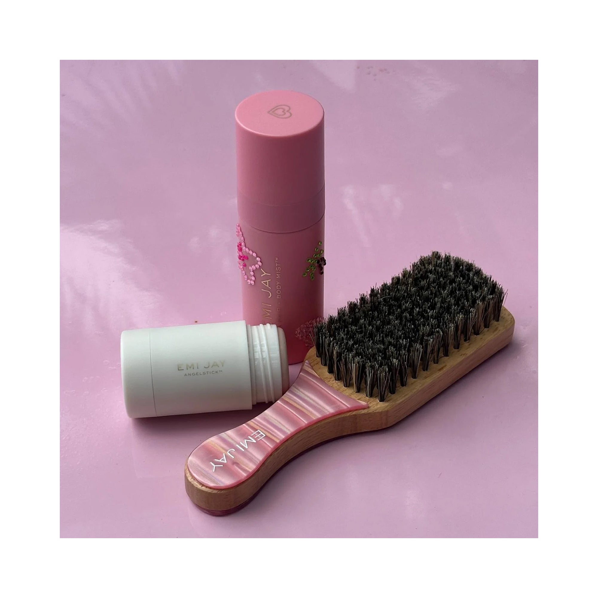 Emi_Jay_Mini_Boar_Bristle_Lychee_Baby / Lychee Baby