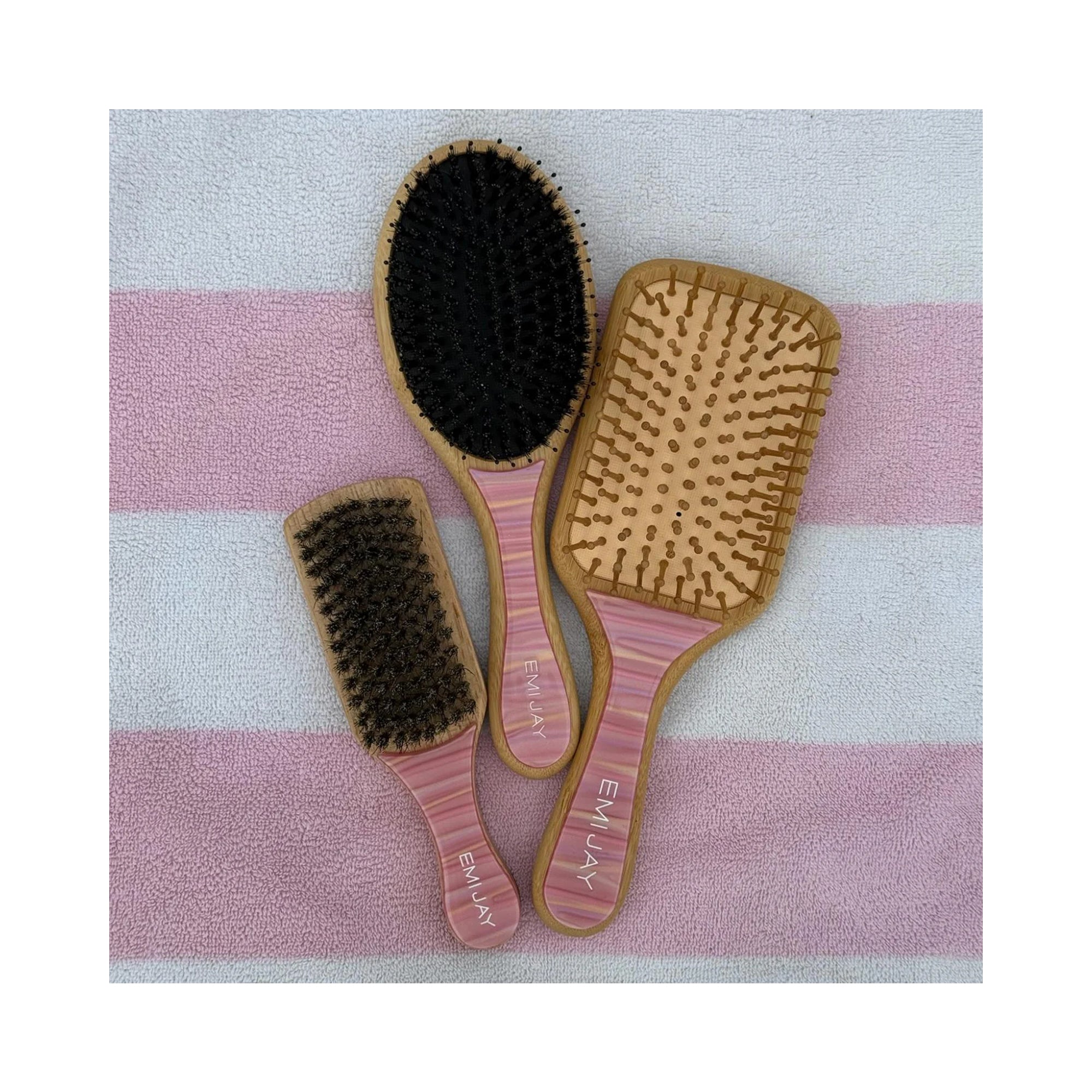 Emi_Jay_Mini_Boar_Bristle_Lychee_Baby / Lychee Baby