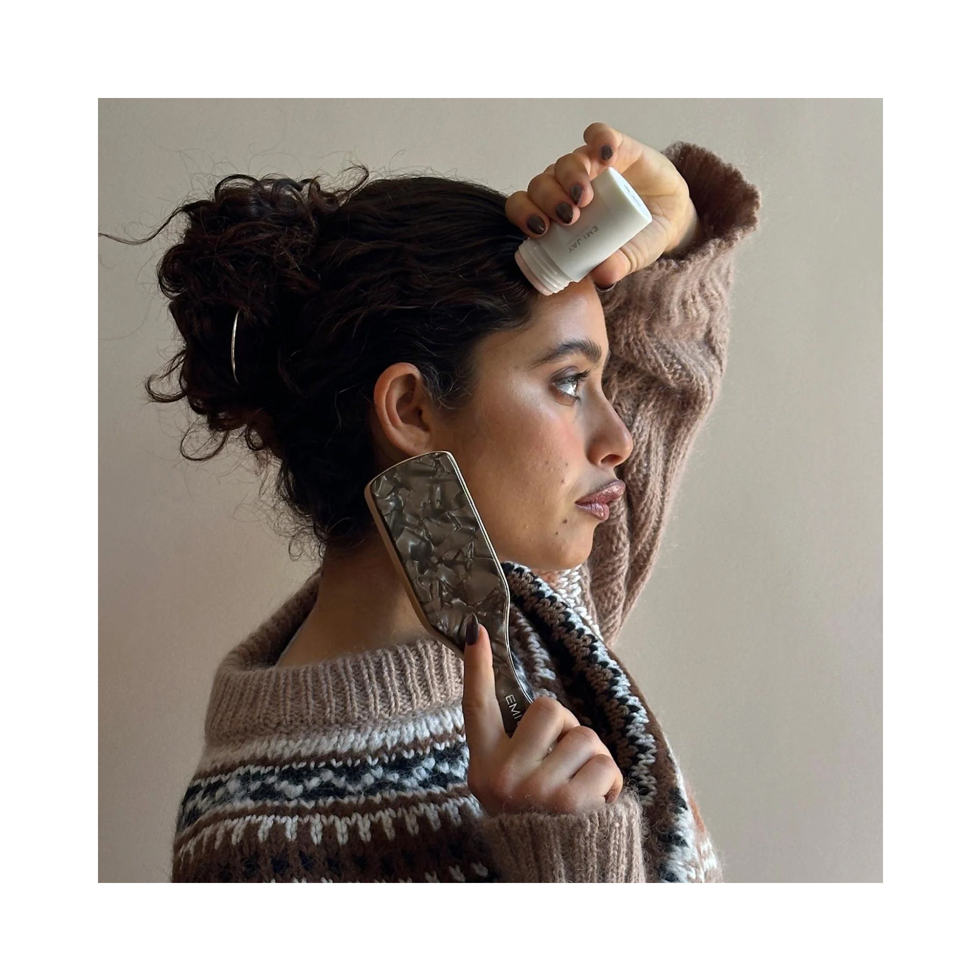 Emi_Jay_Mini_Boar_Bristle_Toasted_Sugar / Toasted Sugar