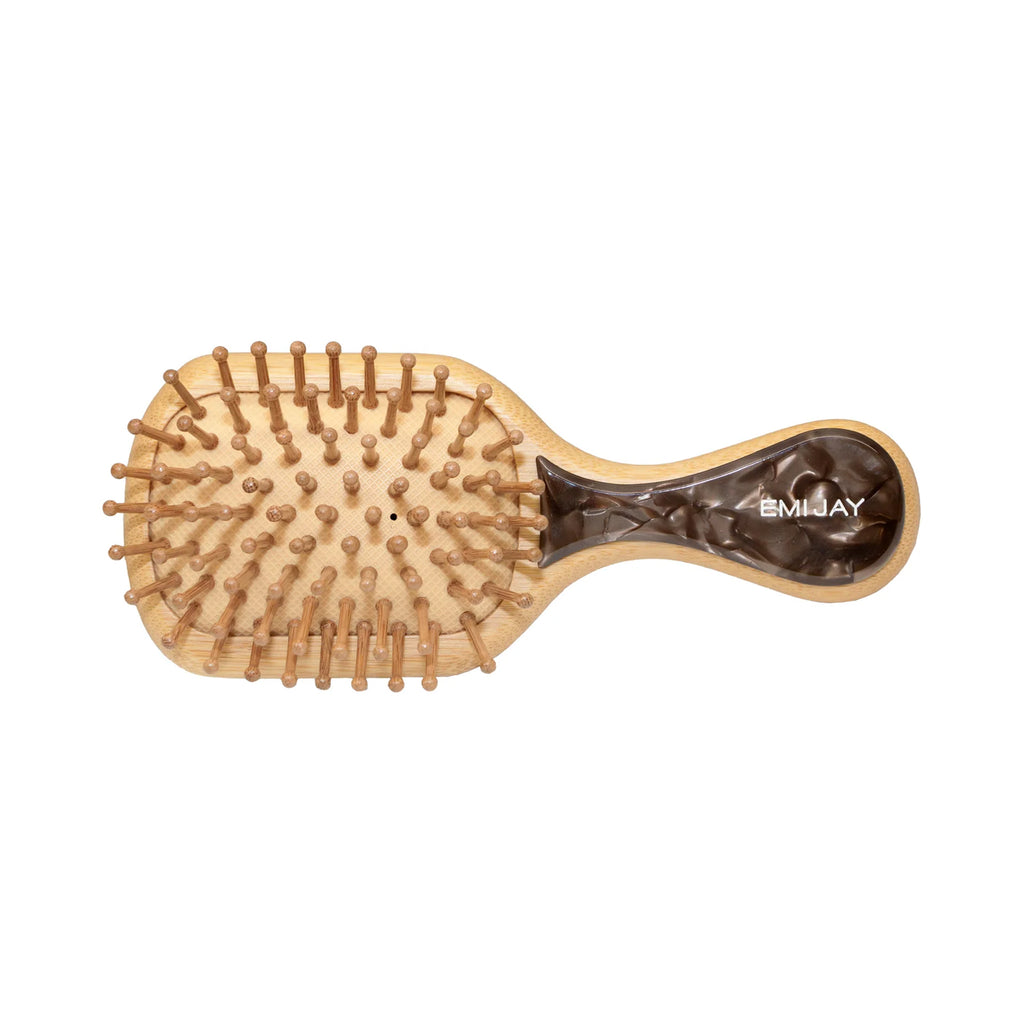 Emi Jay Mini Bamboo Paddle Brush / Toasted Sugar