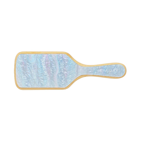 Emi Jay Bamboo Paddle Brush / Blue Sugar