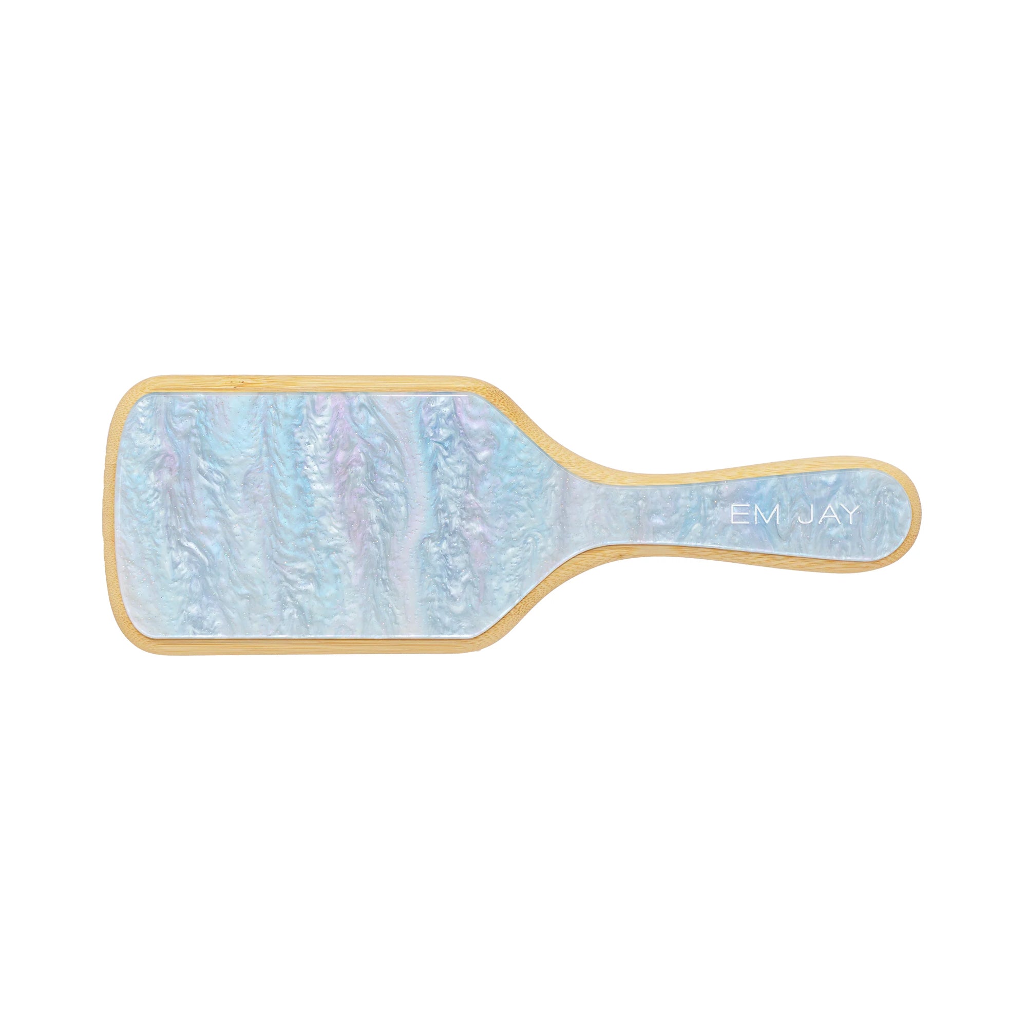 Emi Jay Bamboo Paddle Brush / Blue Sugar