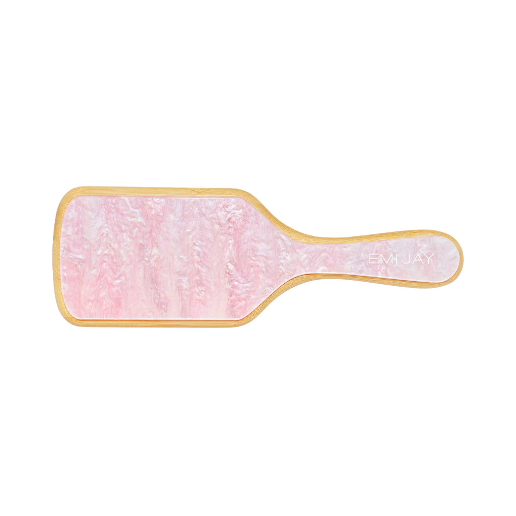 Emi Jay Bamboo Paddle Brush / Pink Sugar