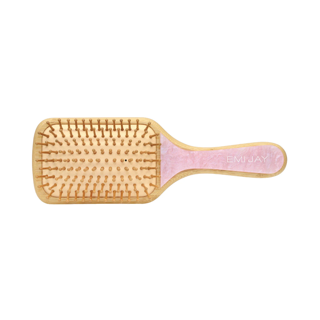 Emi Jay Bamboo Paddle Brush / Pink Sugar