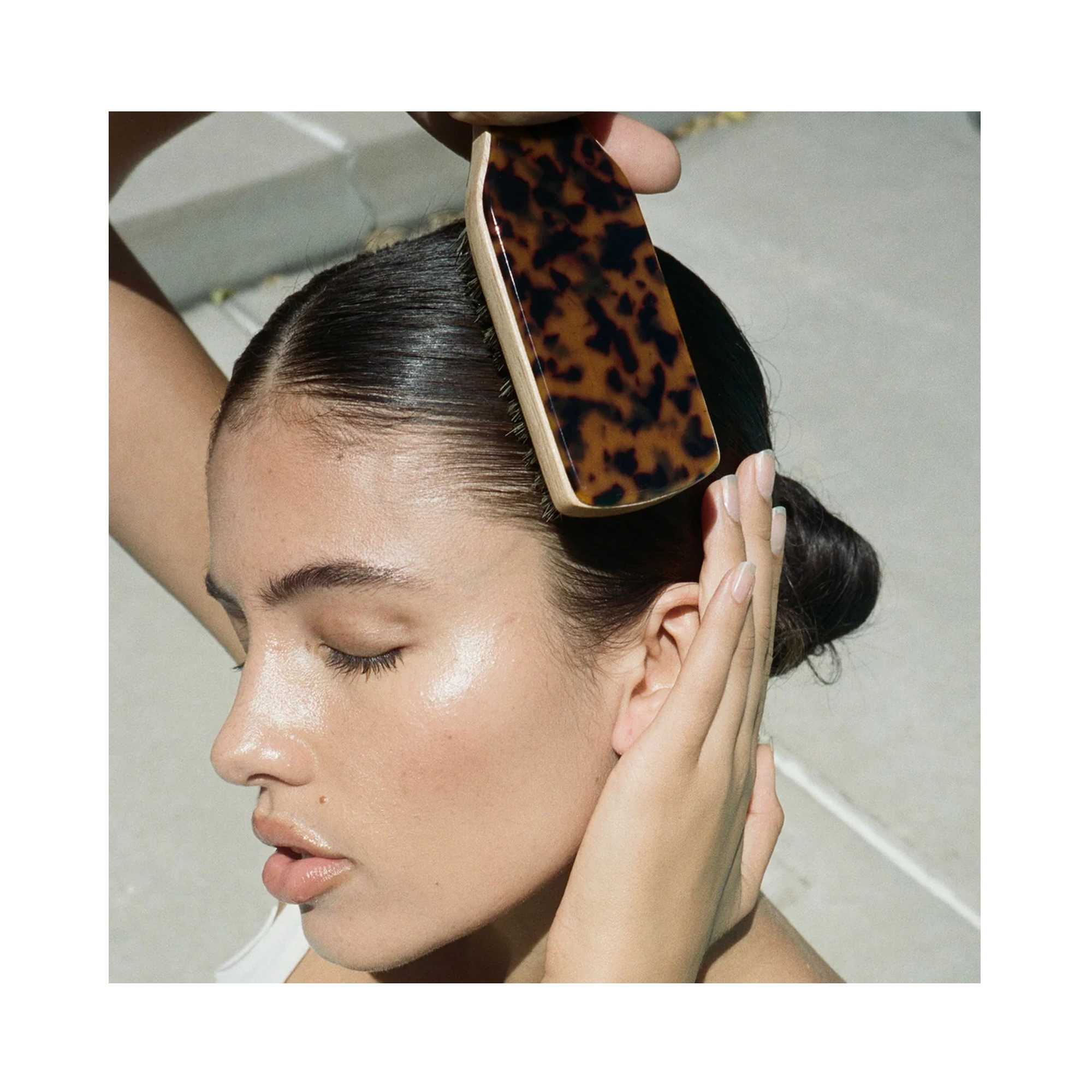 Emi_Jay_Mini_Boar_Bristle_Brush_tortoise / Tortoise