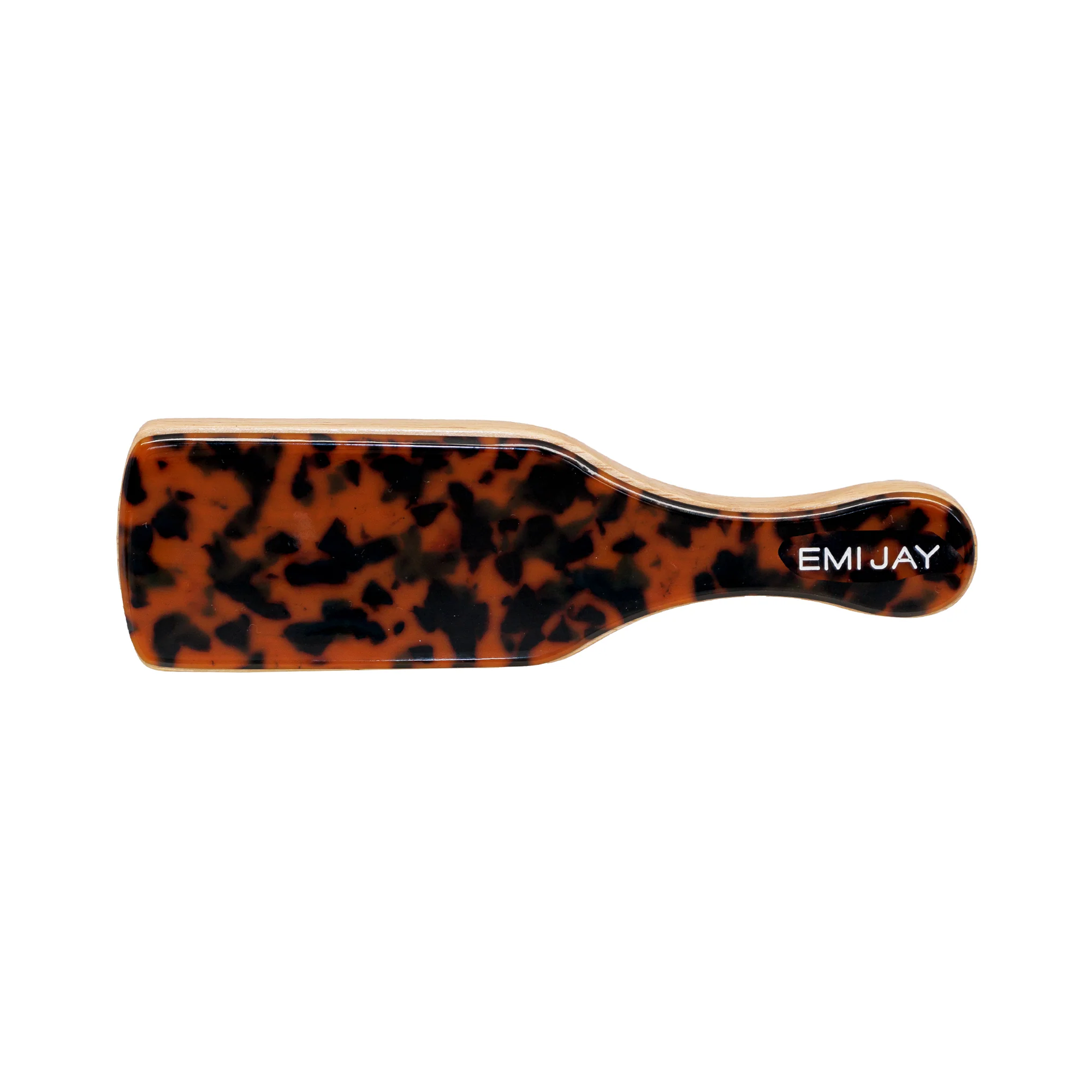Emi_Jay_Mini_Boar_Bristle_Brush_tortoise / Tortoise / swatch