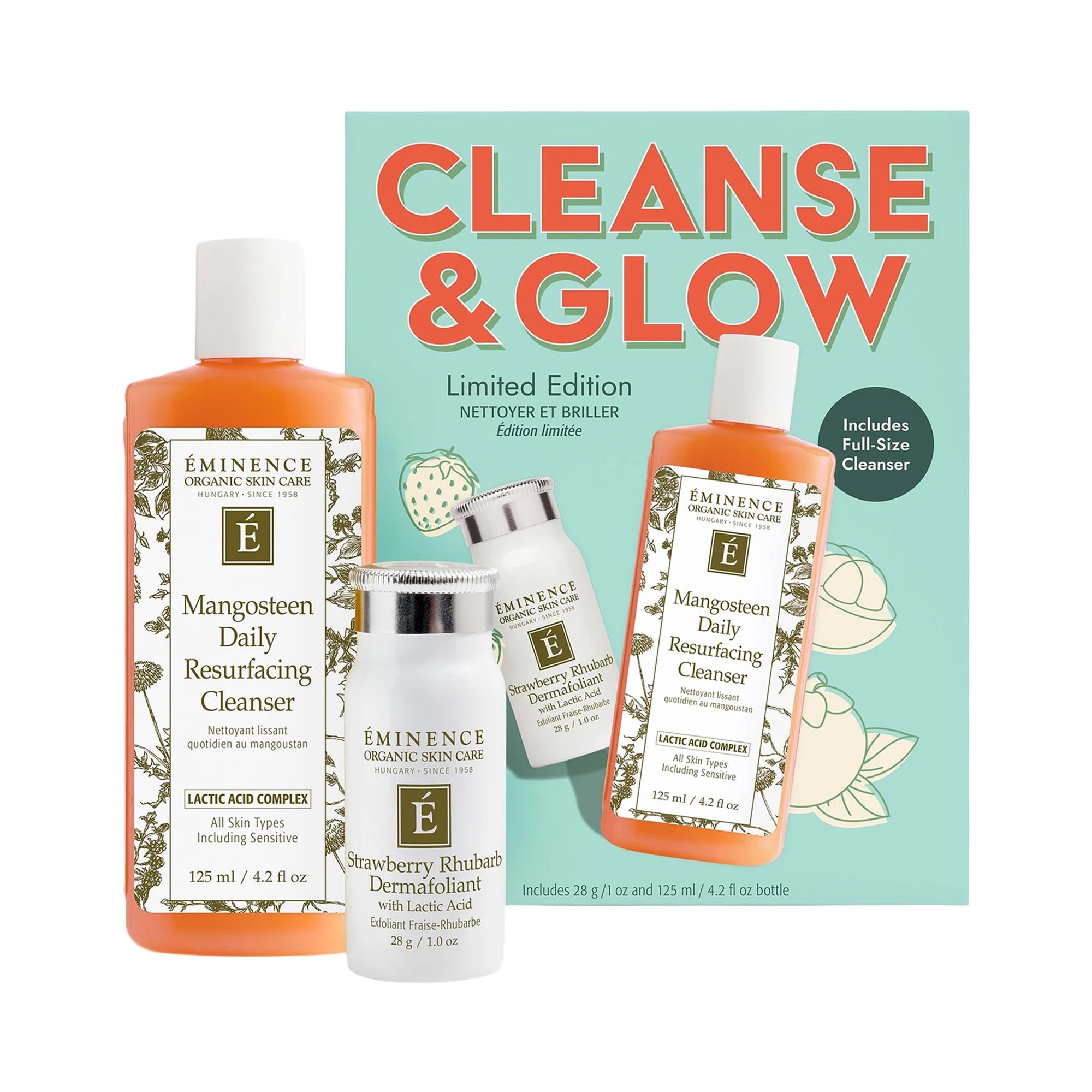 Eminence Cleanse and Glow Limited Edition Kit / KIT