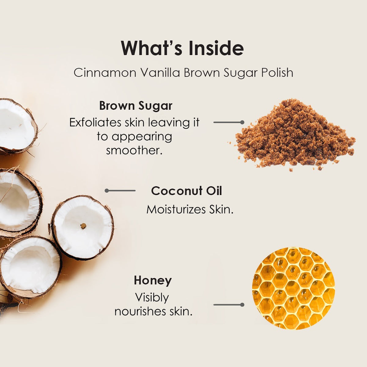 Epicuren Cinnamon Vanilla Brown Sugar Polish / 6.7OZ, image 28721777180822