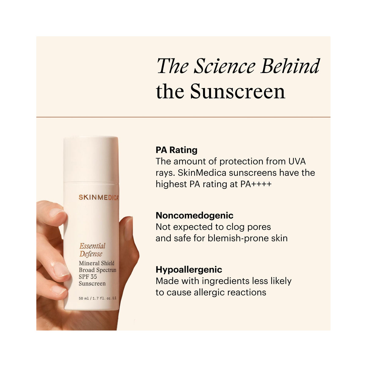 SkinMedica Essential Defense Mineral Shield Broad-Spectrum SPF35 / 1.7OZ, image 32300513755286
