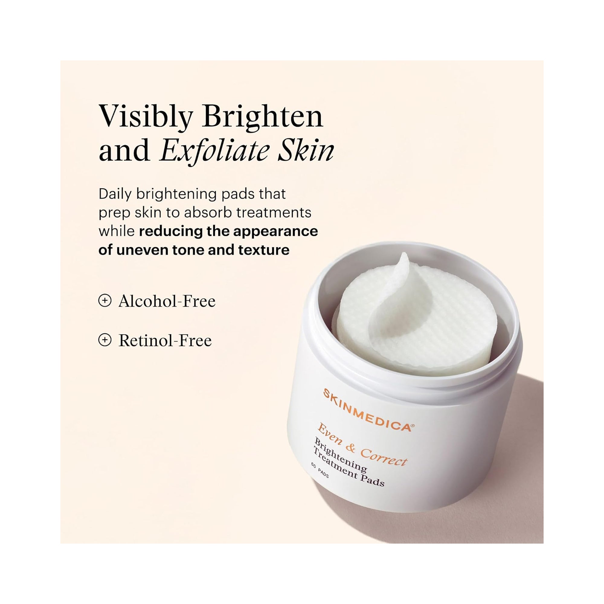 SkinMedica Even & Correct Brightening Treatment Pads 60 Pads / 60CT