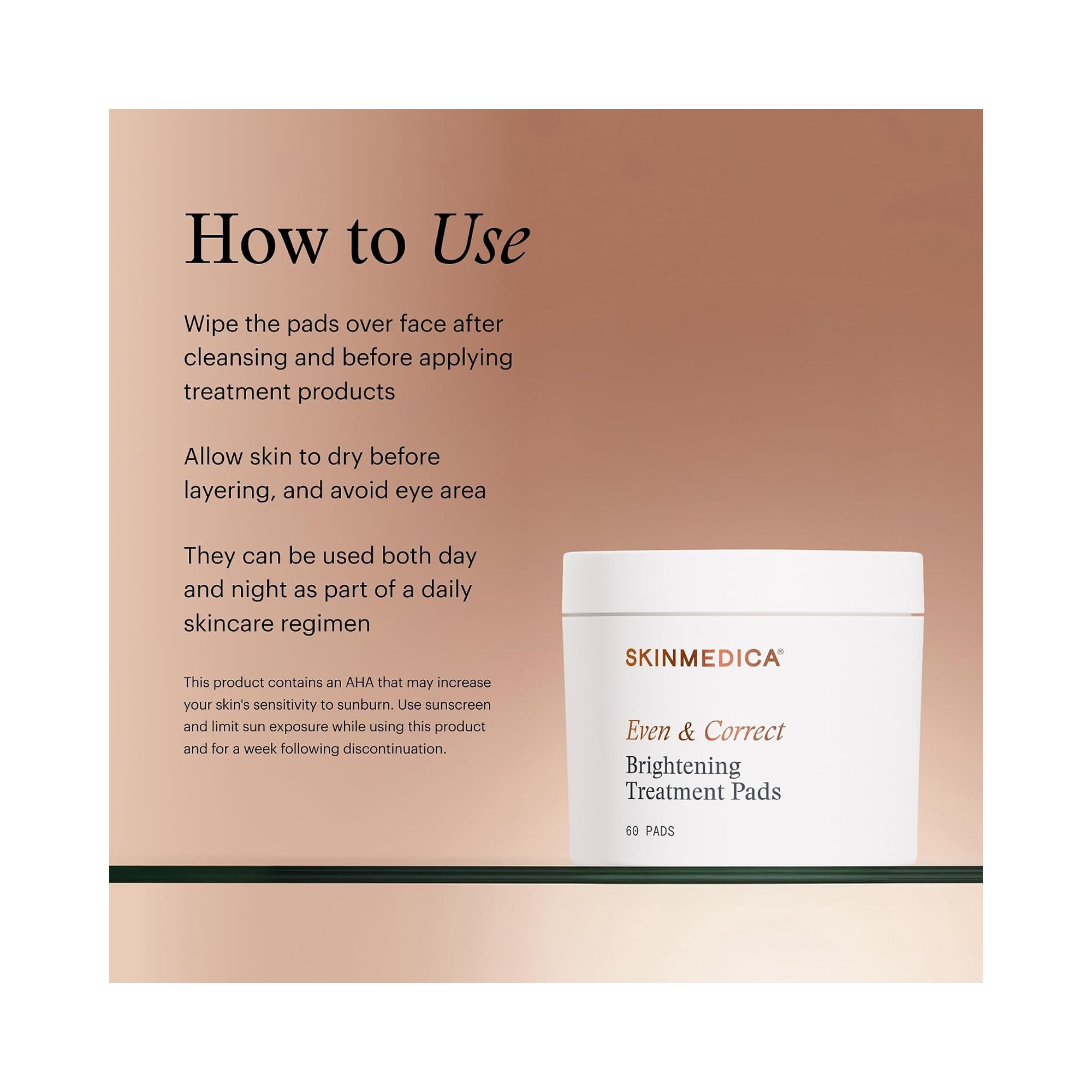 SkinMedica Even & Correct Brightening Treatment Pads 60 Pads / 60CT