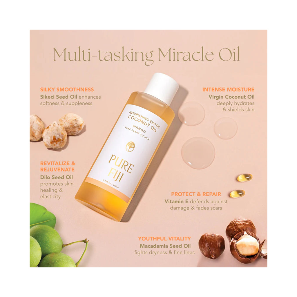 Pure Fiji Exotic Bath and Body Oil / Coconut thumbnail 3