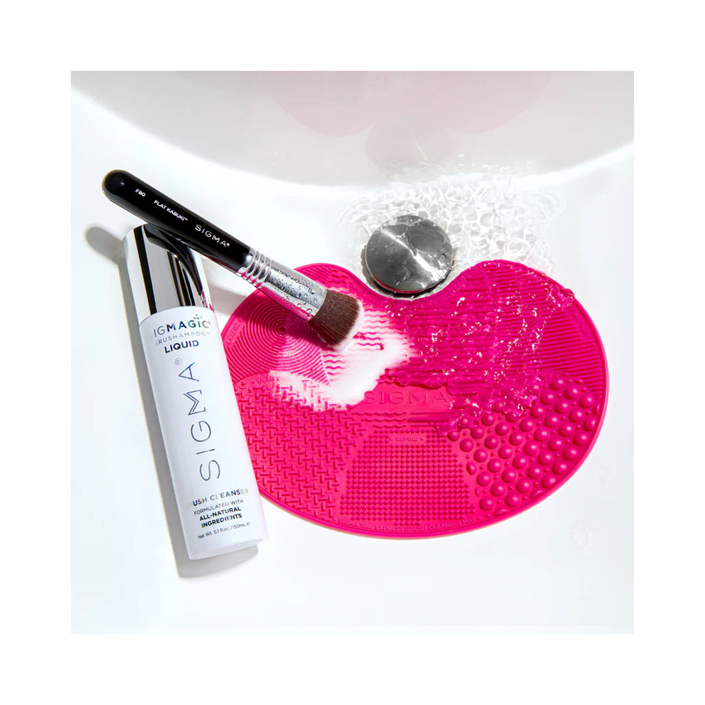 Sigma Spa Express Brush Cleaning Mat - Pink thumbnail 8