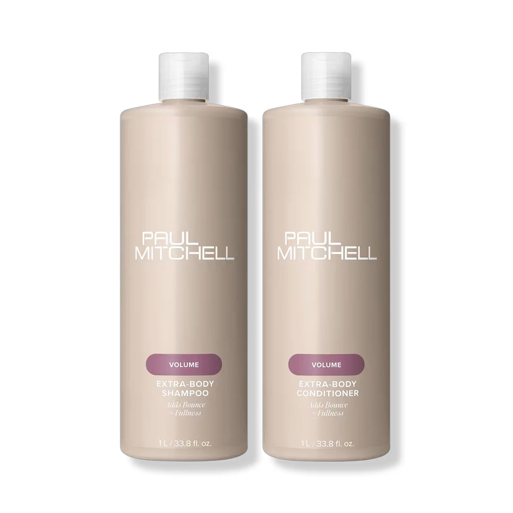 Paul Mitchell Volume Extra-Body Shampoo & Conditioner Liter Duo / LT Duo thumbnail 1