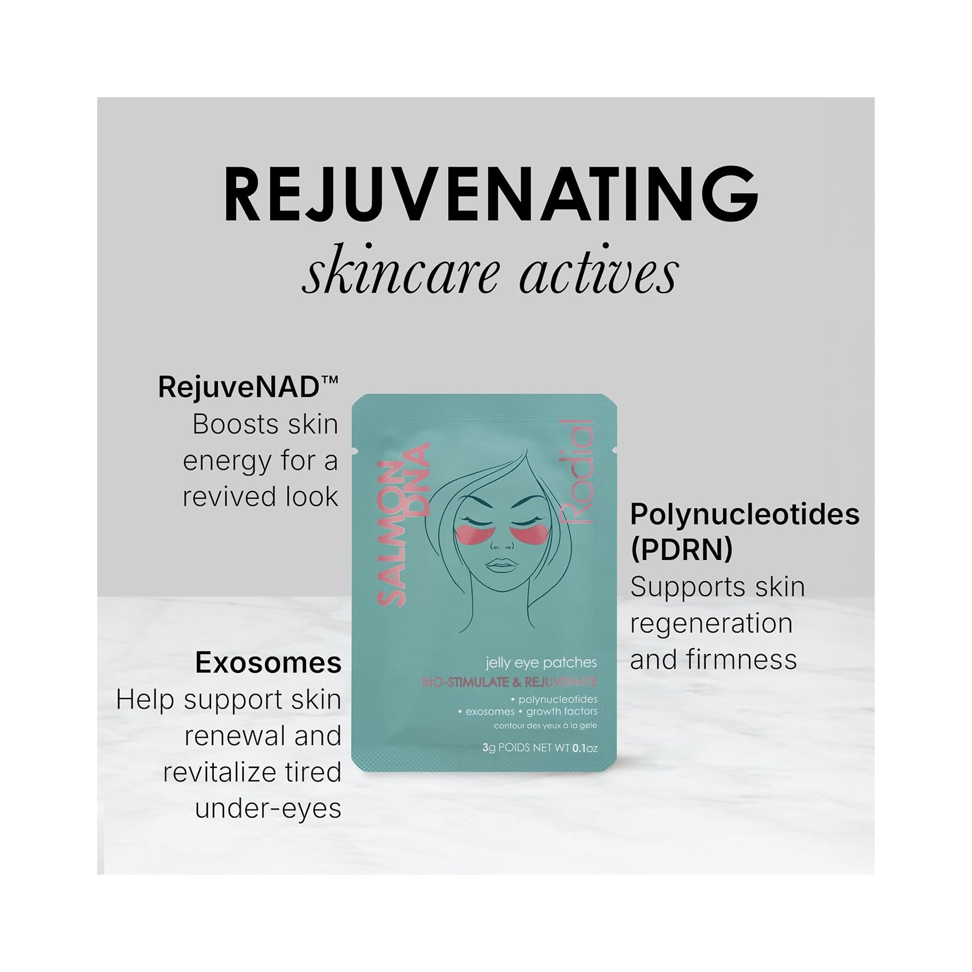 Rodial Salmon DNA Jelly Eye Patches / 4PK