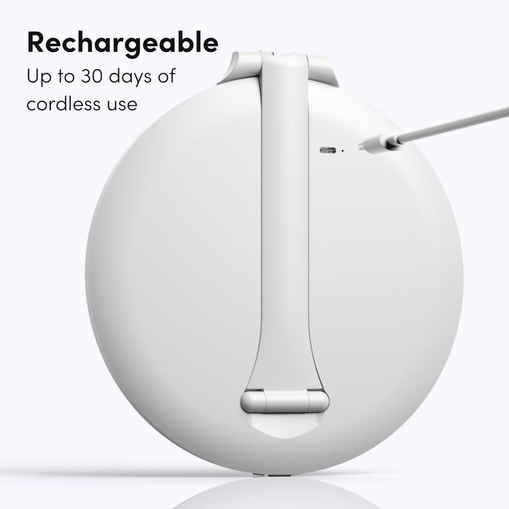 Fancii Abigail Rechargeable Travel Mirror / WHITE thumbnail 10