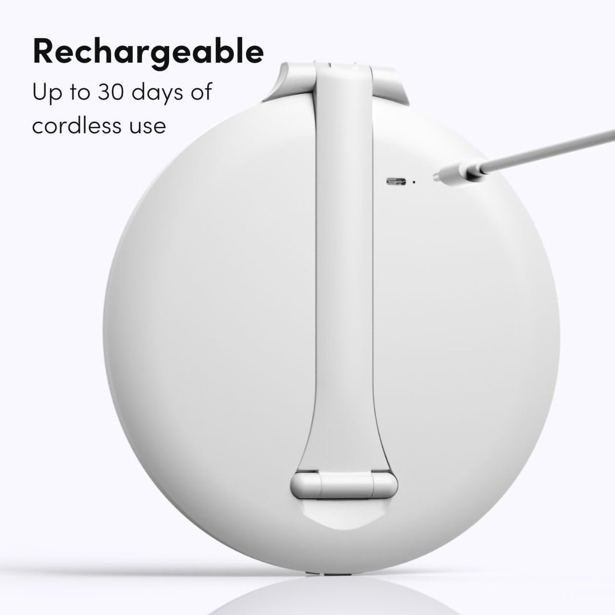 Fancii Abigail Rechargeable Travel Mirror / WHITE, image 28992293470358