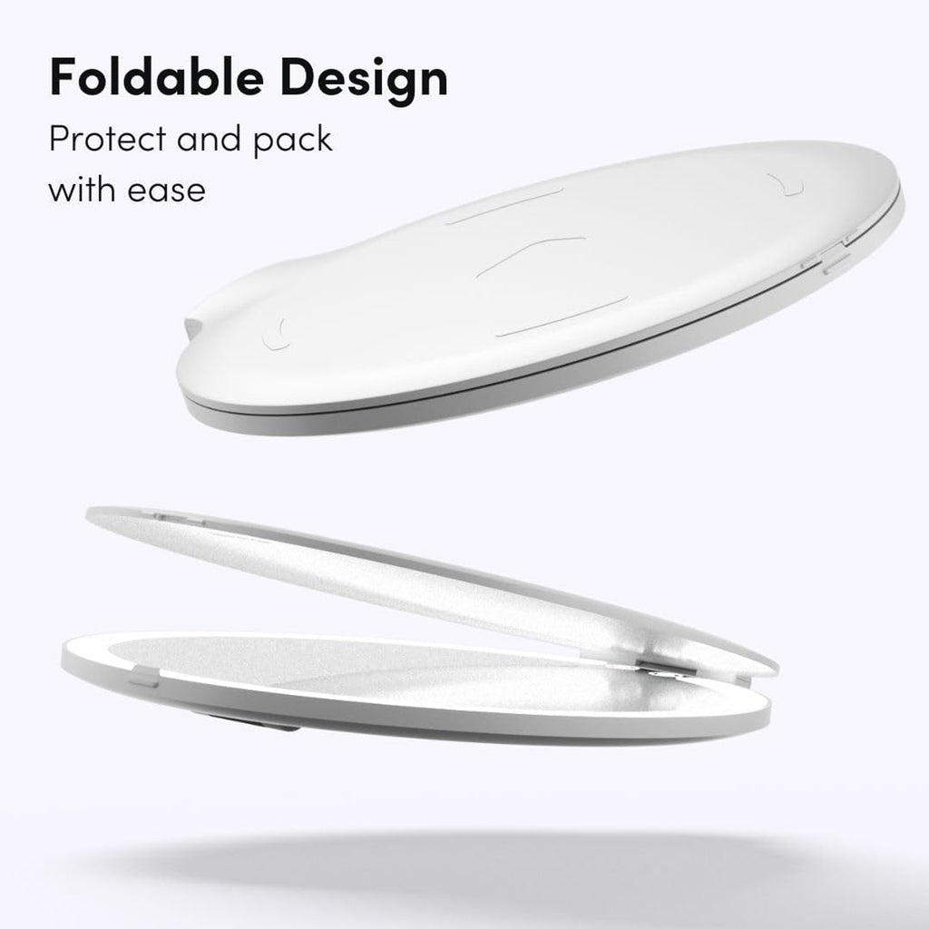 Fancii Abigail Rechargeable Travel Mirror / WHITE thumbnail 9