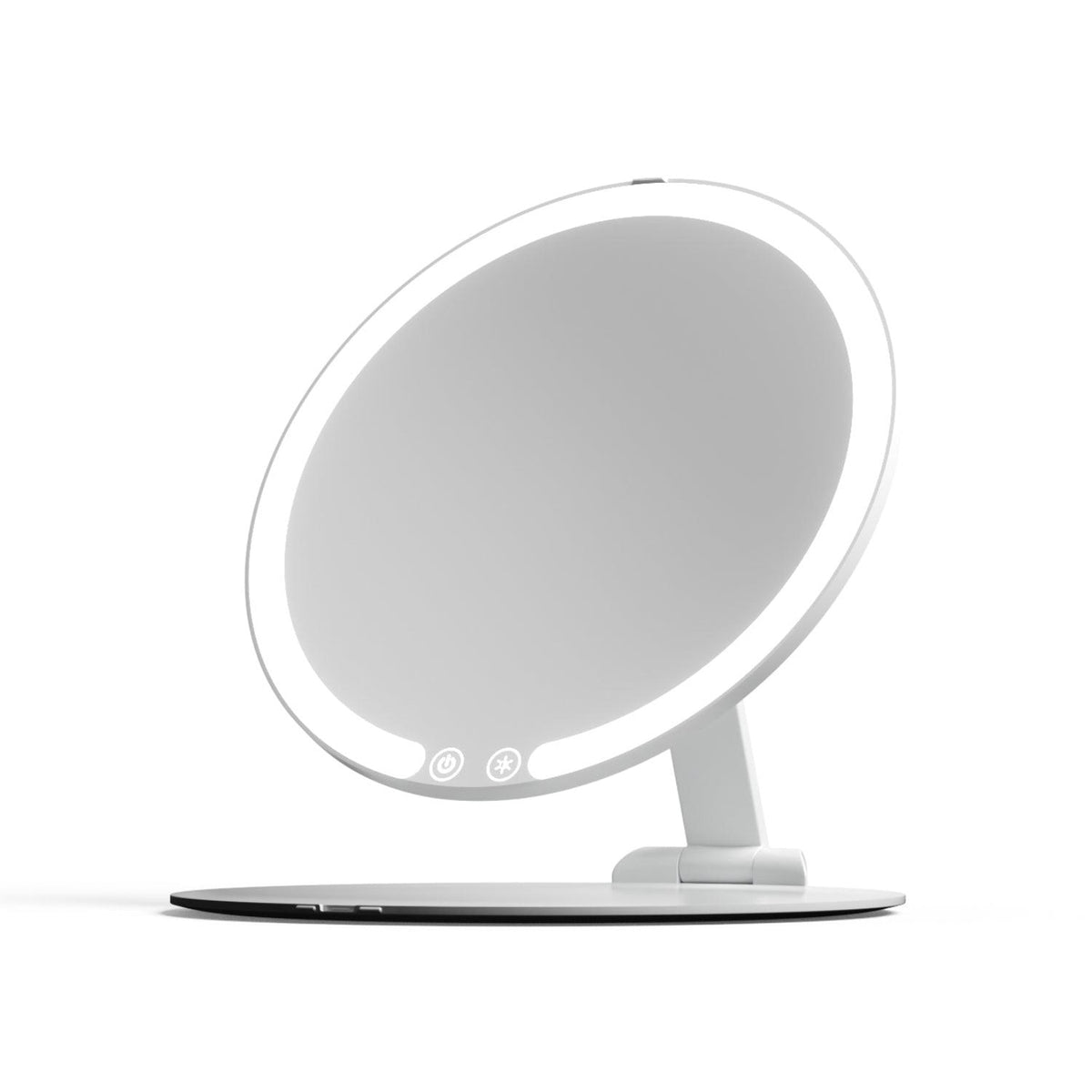 Fancii Abigail Rechargeable Travel Mirror / WHITE, image 28992293404822