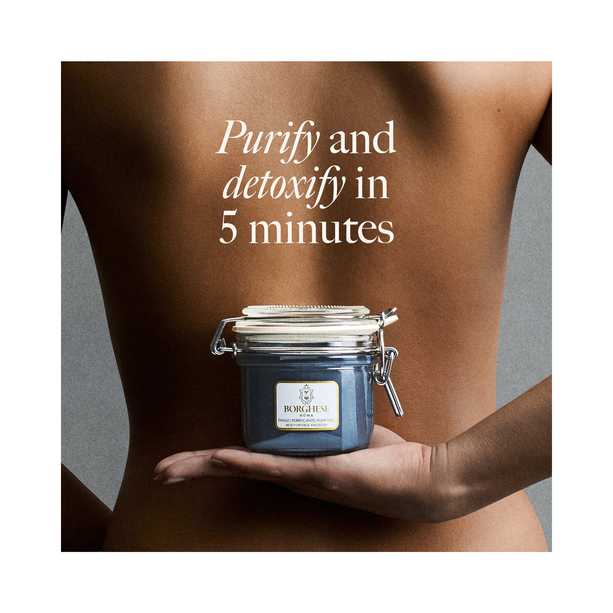 Borghese Fango Purificante Purifying Mud for Face & Body / 7.5OZ