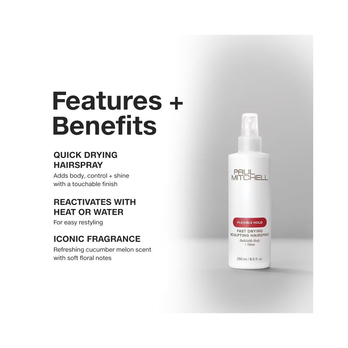 Paul Mitchell Fast Drying Sculpting Hairspray 8.5oz / 8.5OZ, image 31056493969558