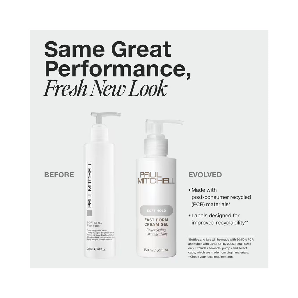 Paul Mitchell Soft Hold Fast Form Cream Gel / 5.1OZ thumbnail 2
