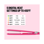 BaBylissPRO Limited Edition Hot Pink 1½ Ultra-Sleek Flat Iron - Item No. BNT131THP / 1.5 Inch