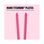 BaBylissPRO Limited Edition Hot Pink 1 Ultra-Thin Flat Iron - Item No. BNT4172THP / 1 Inch
