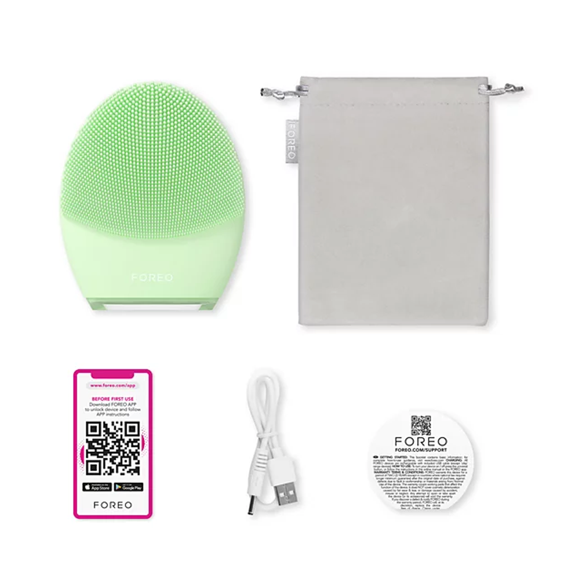 Foreo Luna 4 Facial Cleansing & Firming Device for Combination