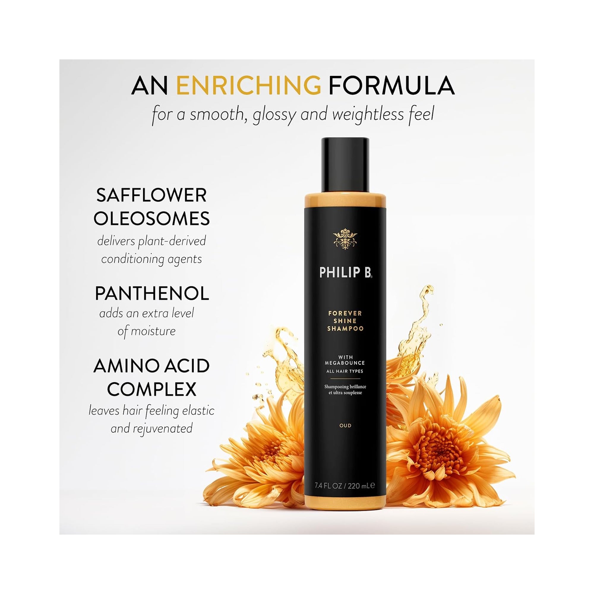 Philip B Forever Shine Shampoo / 7.4OZ