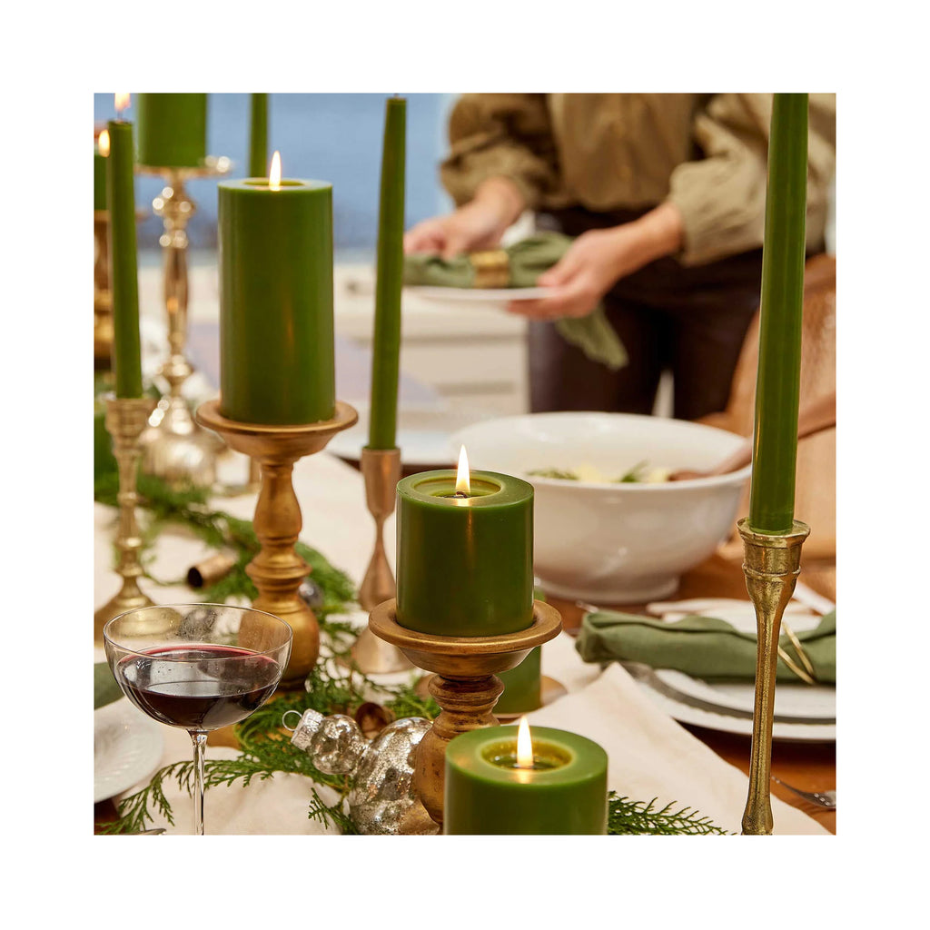 Thymes Frasier Fir Pillar Candle / 3X6