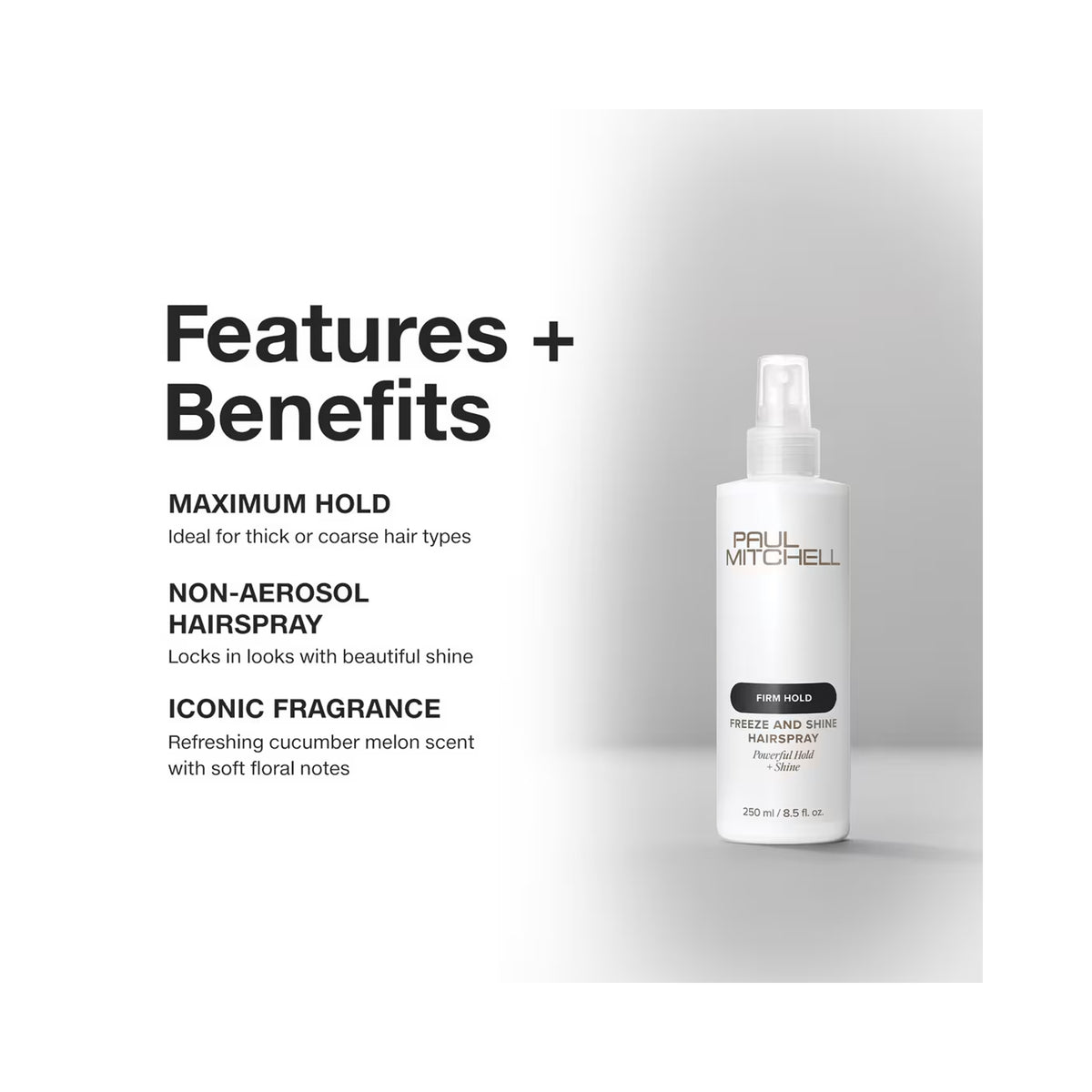 Paul Mitchell Freeze and Shine Hairspray 33.8oz / 33.8OZ, image 31056486170774