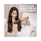 GHD Duet Blowdry Hair Dryer Brush Gift Set In Cashmere Beige