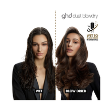 GHD Duet Blowdry Hair Brush / BLACK