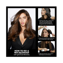 GHD Duet Blowdry Hair Brush / WHITE