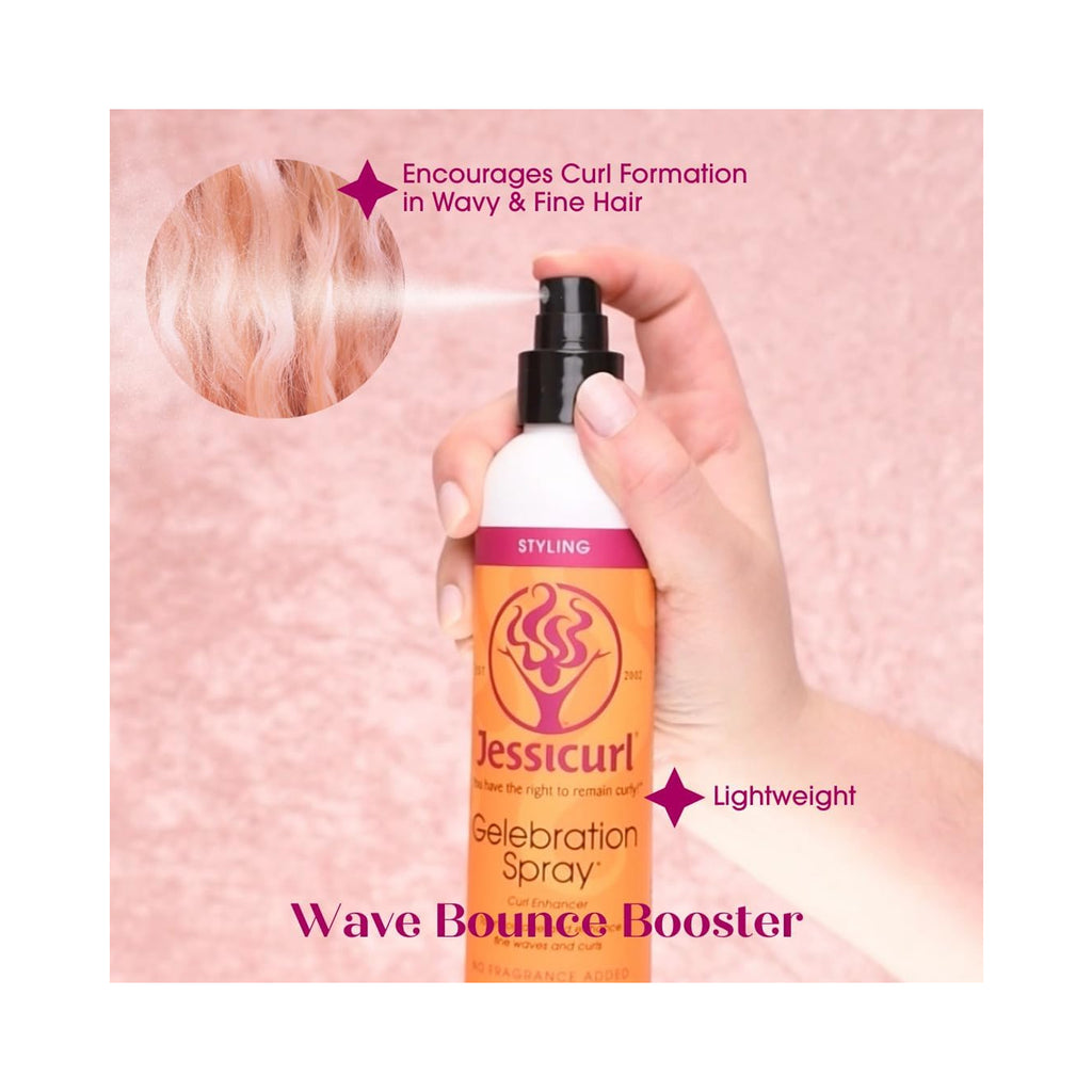 Jessicurl Confident Curls Styling Solution + Gelebration Spray Curl Enhancer Duo / 8OZ thumbnail 2