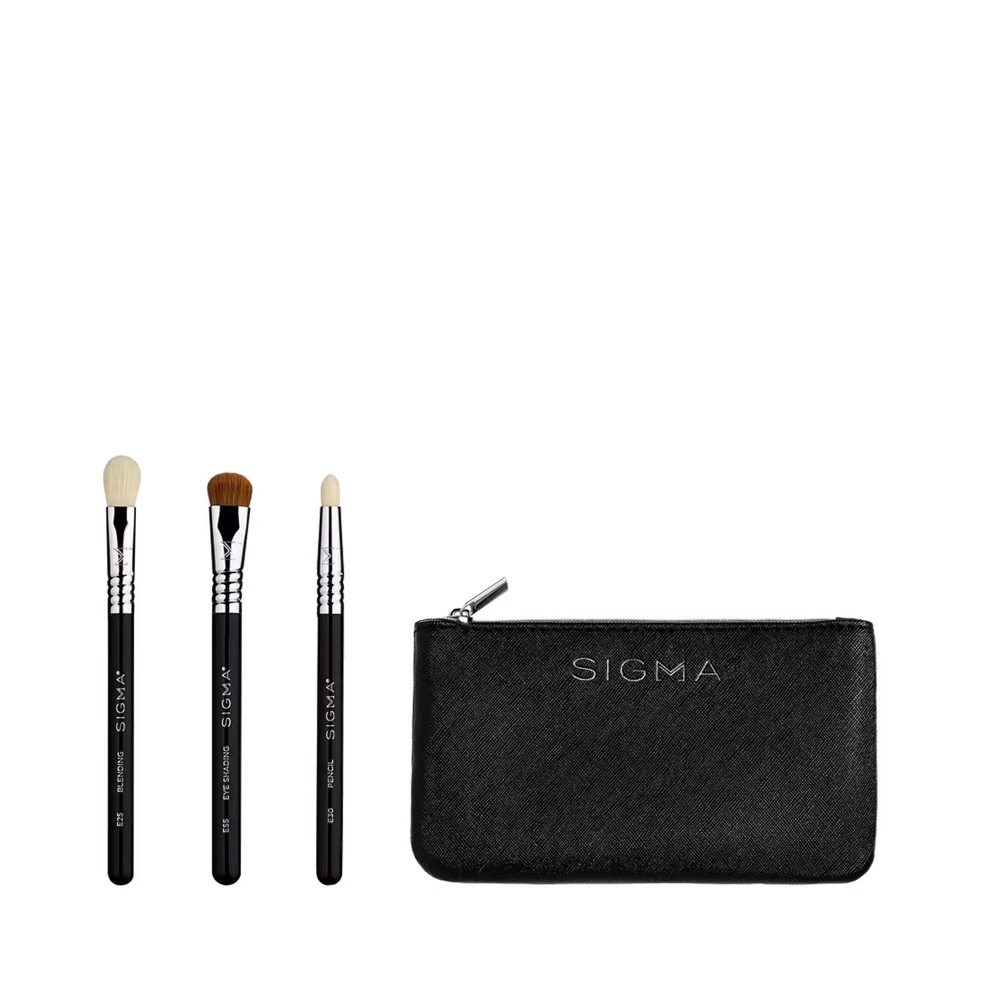 Sigma Glam N Go Mini Eye Brush Set / 3PC