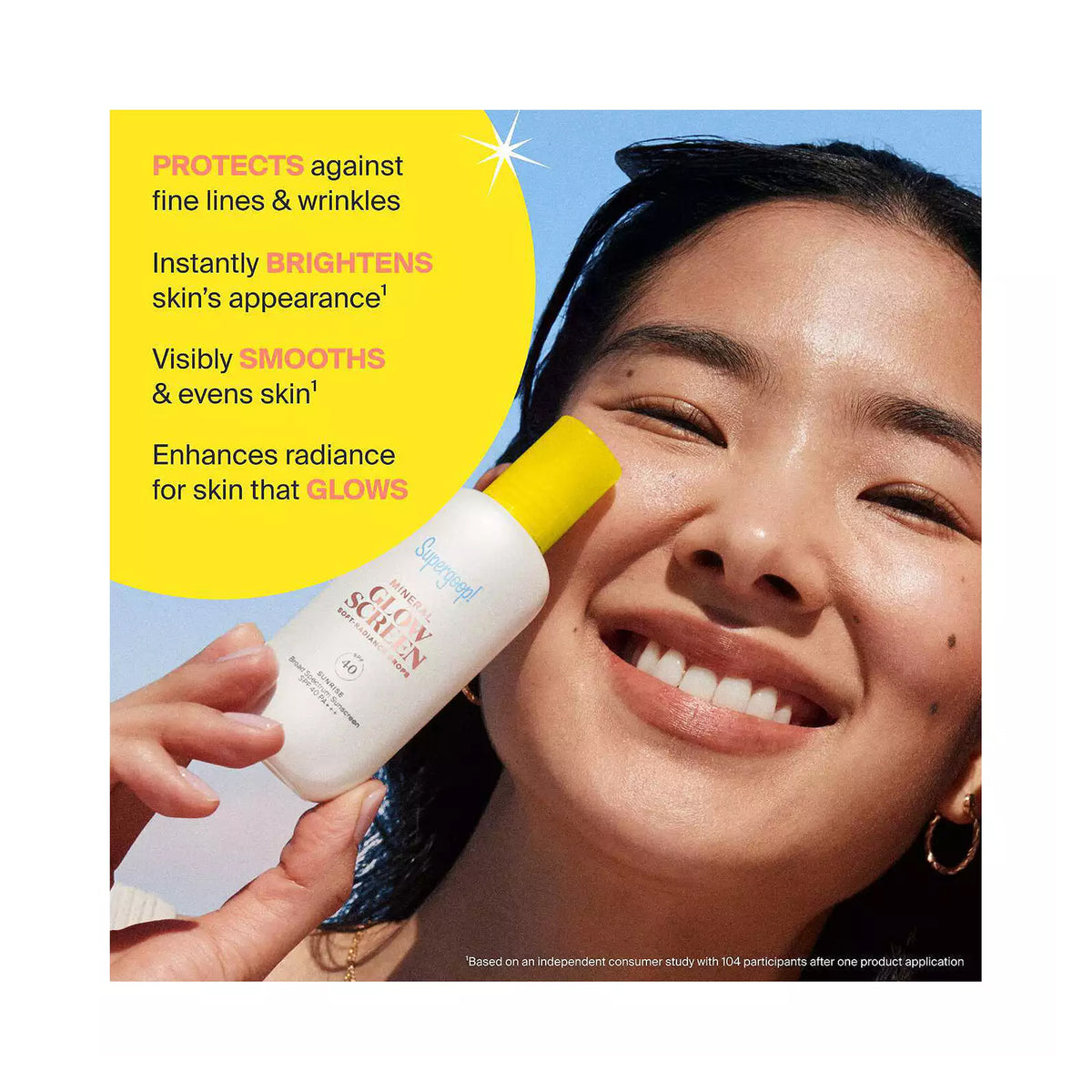 Supergoop! Mineral Glowscreen Soft-Radiance Drops SPF 40 / Golden Hour