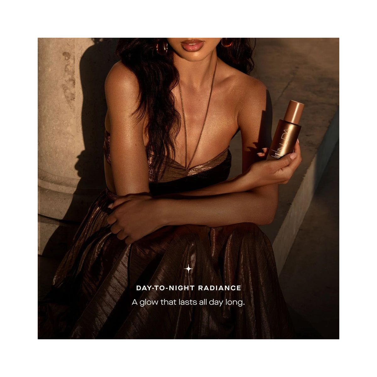 NUDA GlowGlace Shimmer Body Oil / 3.4OZ