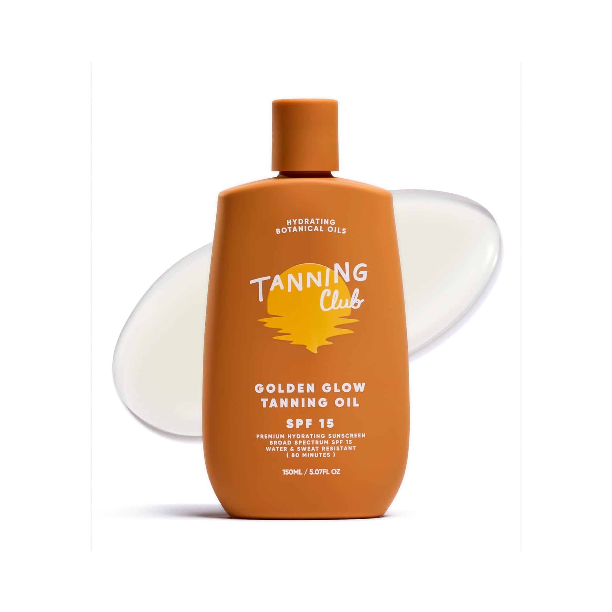 Tanning Club Golden Glow Tanning Oil SPF 15 / 5.07OZ