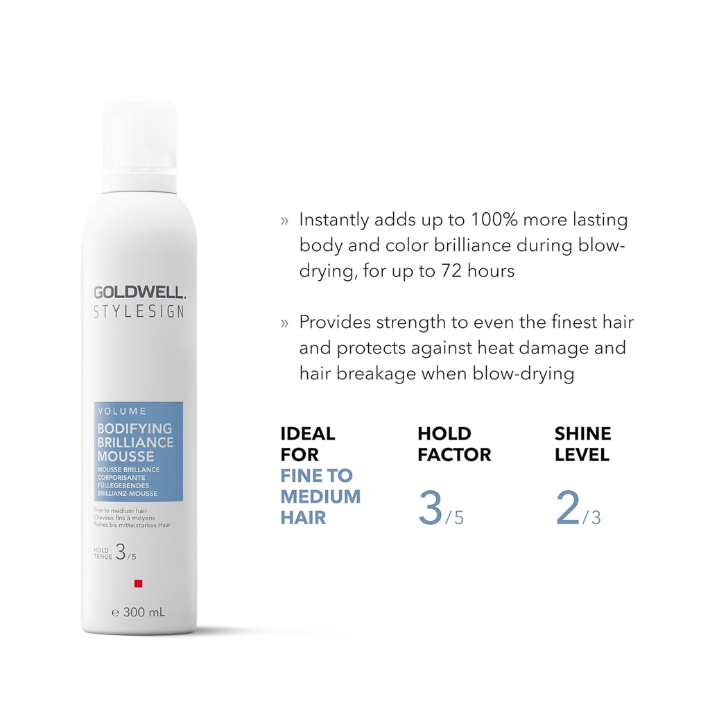 Goldwell_Stylesign_Bodifying_Brilliance_Mousse_10.10oz / 10.1OZ thumbnail 3