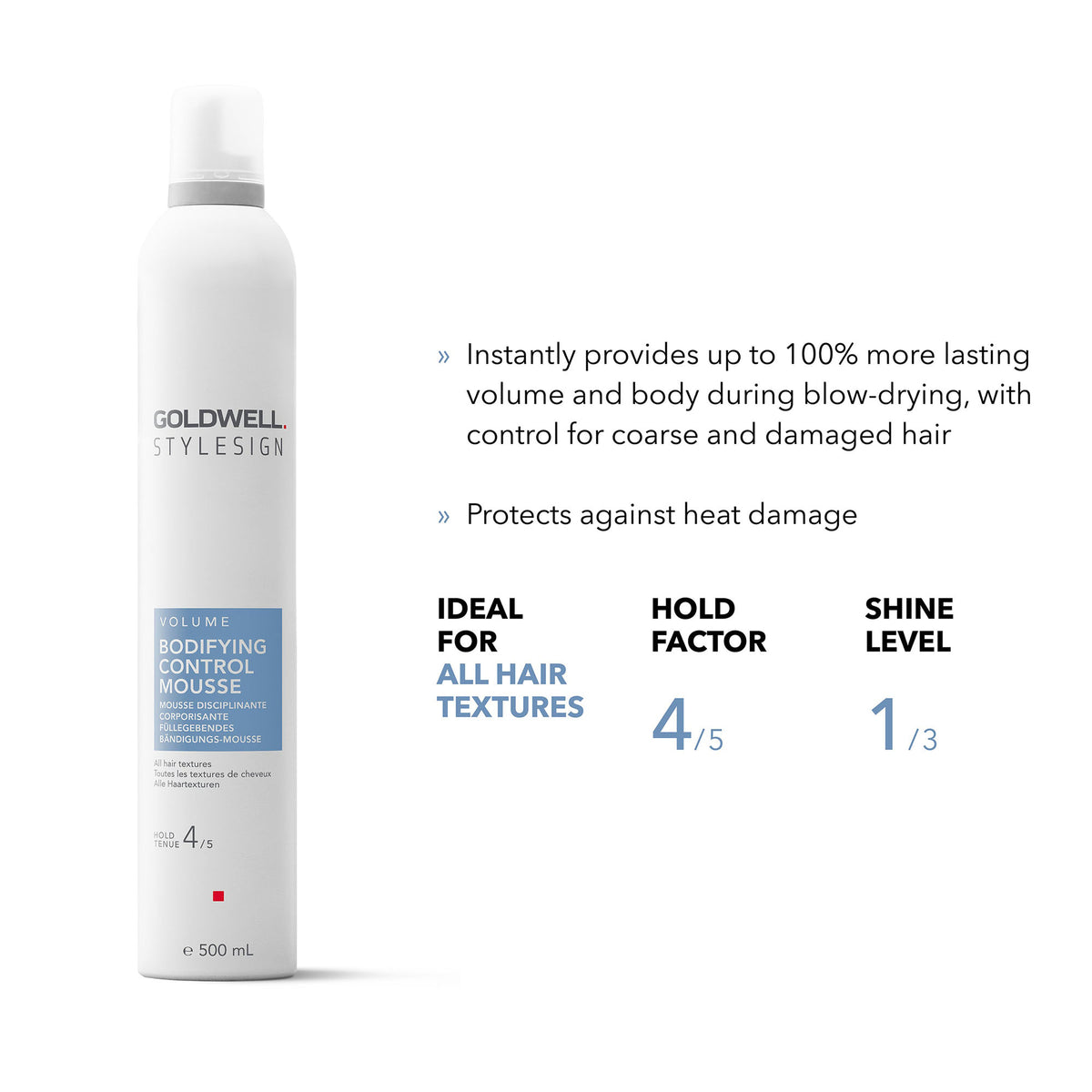 Goldwell StyleSign Volume Bodifying Control Mousse / 9.OZ, image 28557451460758